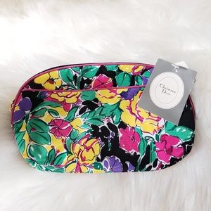 Vintage Christian Dior Makeup Bag